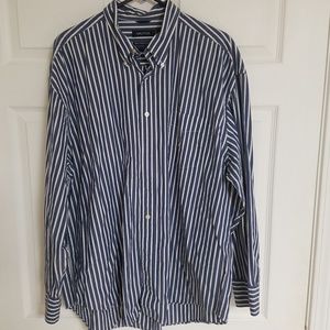 Nautica men's long sleeve dress shirt